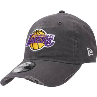 Wash Distress 9Twenty Los Angeles Lakers Cap, Grey, One Size