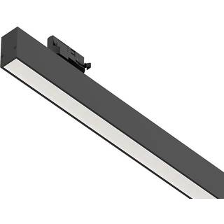 LEDlife 38W LED lysskinne til kontor og butik - Til 3-faset skinner, sort, 170 lm/W, 115 cm - Dæmpbar : Ikke dæmpbar, Farve på hus : Sort, Kulør : Neutral