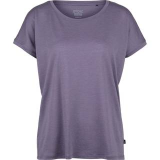 Stoic Women's Merino155 LaholmSt. Loose Shirt Merino-shirt Damer størrelse XS farve grå