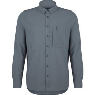 Stoic AntiMosquito ByskeSt. Shirt L/S Skjorte Herrer størrelse XL farve grå