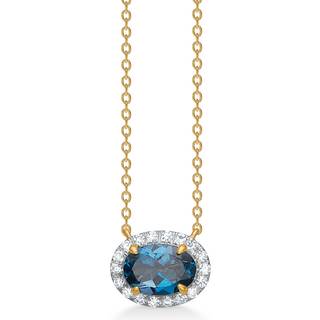 Mads Z Midnight Blue Halskæde 14kt.