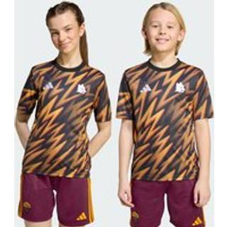 AS Roma 25/26 Pre-Match trøje til børn - Black - 128