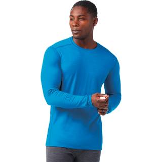 Smartwool Classic All-Season Merino Base Layer L/S Boxed Merino undertøj Herrer størrelse L farve blå