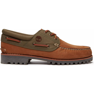 Authentic Boat Sko, Medium Brown Nubuck, 43.5