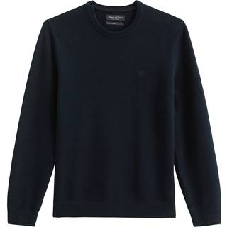 Marc O'Polo Herren Pullover blau unifarben