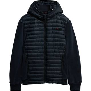 Superdry Storm Fleece Hybrid Jacket Navy