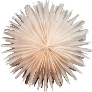 STERNTALER Sterntaler 2021 3D-papirstjerne Ø 45 cm hvid 3D, dæmpbar, Hvid/opal, Papir/lunopal/lunolit