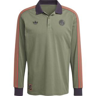 FC Bayern München Terrace Icons langærmede polotrøje - Base Green