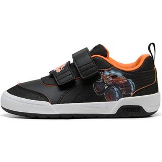 PUMA x HOT WHEELSâ¢ MONSTER TRUCKS Multiflex 2 Sneakers Kids, Shoes, Black/Black/Orange Glo, 31 - Orange Glo - 31