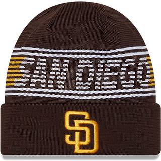 San Diego Padres City Connect Dark Brown Sport Knit Beanie Hat newera adult unisex Brown newera adult unisex Brown newera adult unisex Brown newera ad - Osfm