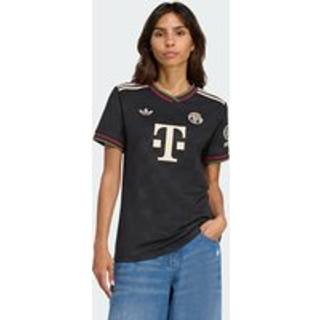 Bayern München 2025/2026 tredjetrøje - Black / Halo Ivory - XS