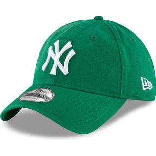New Era MLB Core Classic 9TWENTY Justerbar Hat Cap One Size Passer Alle (New York Yankees Green)