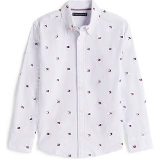 Hilfiger Flag Embroidery Ithaca Stripe Shirt