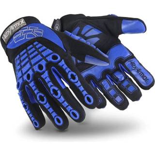HexArmor sk?rebestandige st?dbeskyttelse Polstrede h?ndflade arbejdshandsker | Chrome-serien? 4024 | Medium