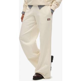 Superdry Superdry White Athletic Essentials Straight Leg Joggers