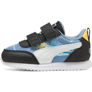 PUMA x HOT WHEELSâ¢ R78 Lightwind Sneakers Kids Toddlers, Shoes, Cool Blue/White/Sunny Yellow, 21