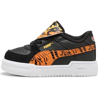 PUMA x HOT WHEELSâ¢ MONSTER TRUCKS CA Pro Sneakers Toddlers, Shoes, Black/Orange Glo, 20