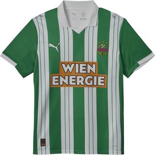 PUMA SK Rapid Wien 25/26 Home Jersey Men, Sport, White/Sport Green, M - Sport Green - M