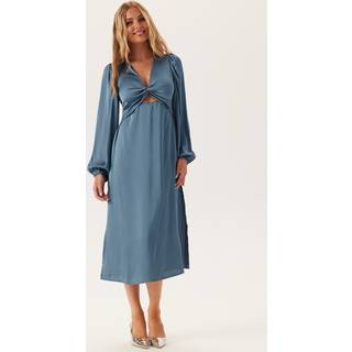 Vischasta L/S CUT OUT MIDI DRESS