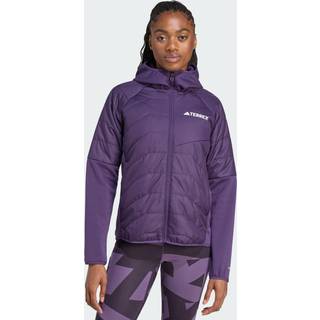 Terrex Multi CLIMAWARM isoleret hybridjakke med hætte - Aurora Plum