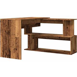 Skrivebord Til Hjørne 200X50X76 Cm Konstrueret Træ - Gammelt træ