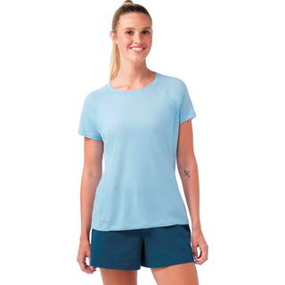Smartwool Women's Merino Sport 120 S/S Merino undertøj Damer størrelse M farve blå