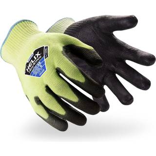 Hexarmor Cut-resistente punkteringsbestandig polyurethan Palm Strik Arbejdshandsker | Helix 2060 | Xx-lille