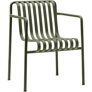 Hay Seating - 'Palissade' dining armchair in Olive Electro-galvanized powder coat