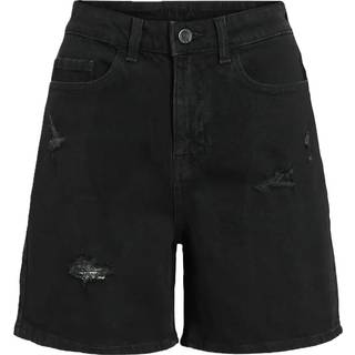 Højtaljet Denimshorts