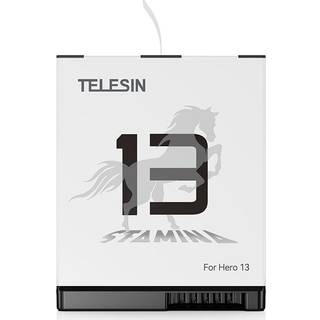 TELESIN - Stamina Batteri - GoPro Hero 13 - Hvid