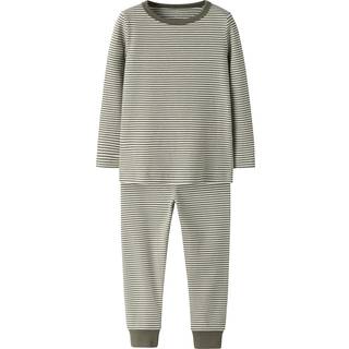 NAME IT Rib Natsæt Dusty Olive