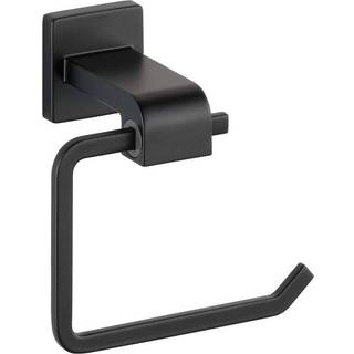 Delta 77550-BL ARA Wall Mount Open Square toiletpapir Hardware Tilbehør til matte sort