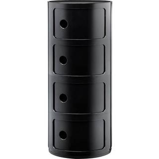 Kartell Componibili 4 Skab Sort