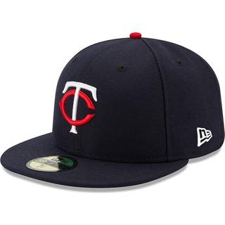 Ny æra MLB 59Fifty Team Color Authentic Collection monteret på Field Game Cap Hat (7 7/8 Minnesota Twins)