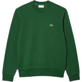 LACOSTE Herren Sweatshirt grün unifarben Classic Fit - grün