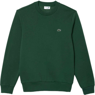 LACOSTE Herren Sweatshirt grün unifarben Classic Fit