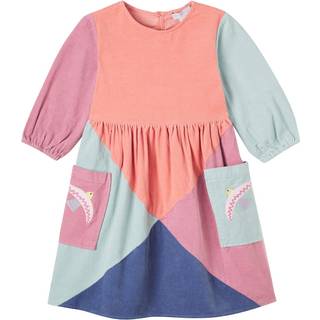 Stella McCartney Kids Cotton corduroy dress - multicoloured - Y 14
