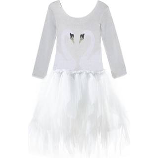 Stella McCartney Kids Knitted dress - silver - Y 8