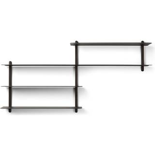 Gejst Nivo Væghylde B / - Væghylder Ask Sort - 20110