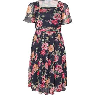 Yours Curve Yours Curve London Mesh-kjole med firkantet halsudskæring - EU 44 (UK 16)