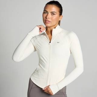 MP Tempo Ultra Curved Seam Jacket til kvinder – Vanilla - M - Creme