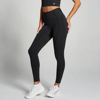 MP Tempo Ultra Curved Seam Leggings til kvinder – Sort - L