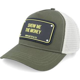 John Hatter & Co Show Me The Money Trucker Hat, Grøn - One Size