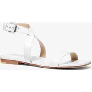 MK Bridgette Leather Sandal - White - Michael Kors - EU 40