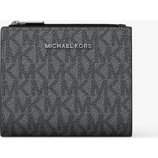 MK Hudson Signature Logo Wallet - Grey - Michael Kors - ONE SIZE