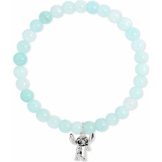 STITCH - Bracelet de Perles Bleues + Pendentif Stitch