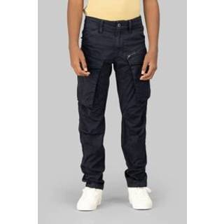 Boys Rovic Zip 3D Regular Tapered Pants - Dark blue - boys