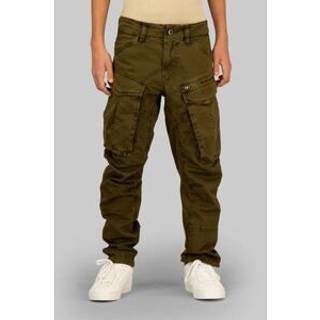 Boys Rovic Zip 3D Regular Tapered Pants - Green - boys