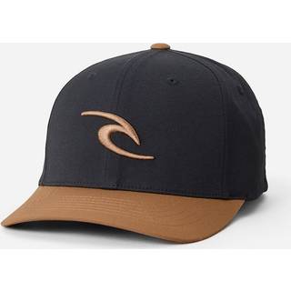 Rip Curl Tepan 2.0 Flexfit Kasket - Uni - black/tan