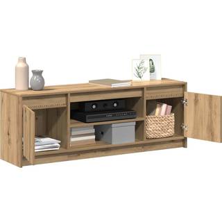 TV Enheder Brun 139,5 x 34 x 50 cm Konstrueret træ